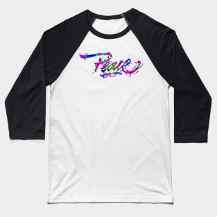 Peace Baseball T-Shirt